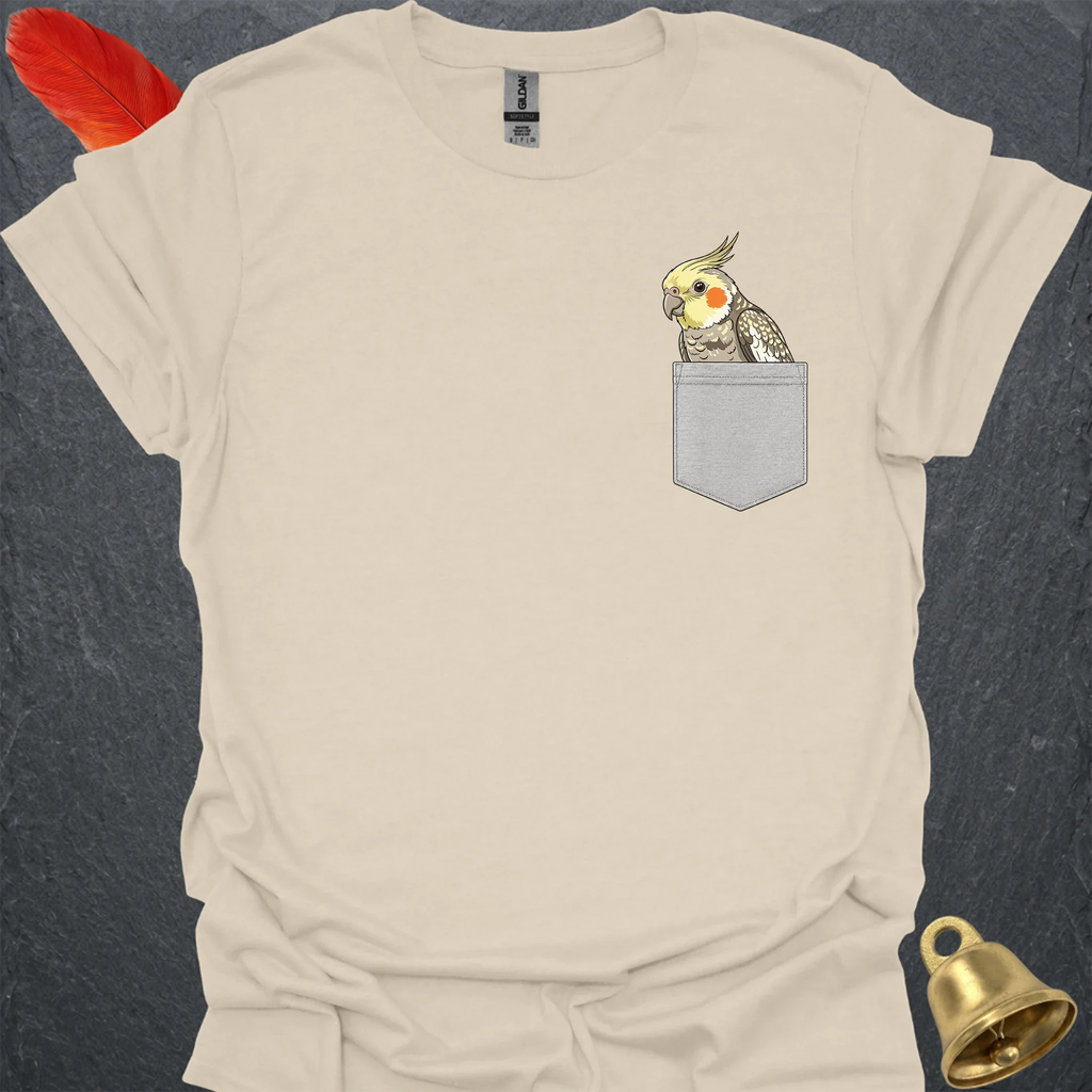Pearl Cockatiel Pocket T-Shirt