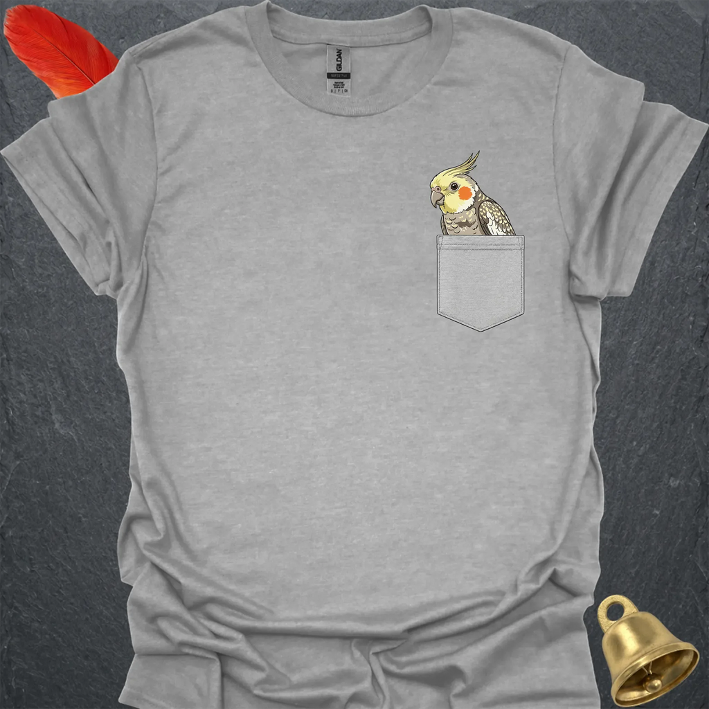Pearl Cockatiel Pocket T-Shirt