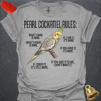Pearl Cockatiel Rules T-Shirt