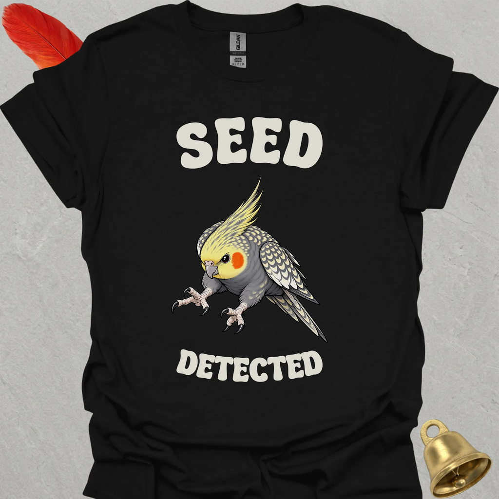 Pearl Cockatiel Seed Detected T-Shirt