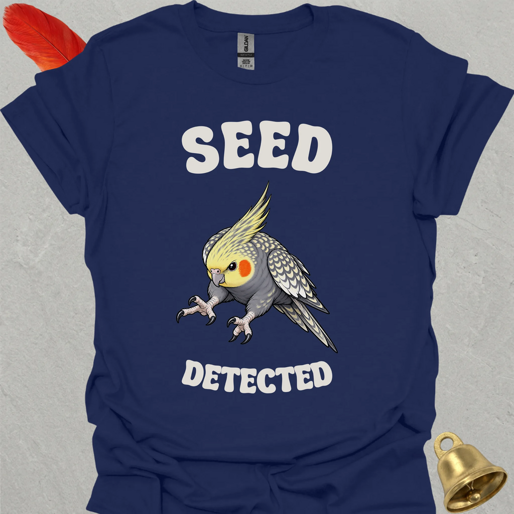 Pearl Cockatiel Seed Detected T-Shirt