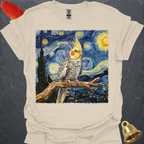 Pearl Cockatiel Starry Night T-Shirt