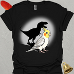 Pearl Cockatiel T-Rex T-Shirt