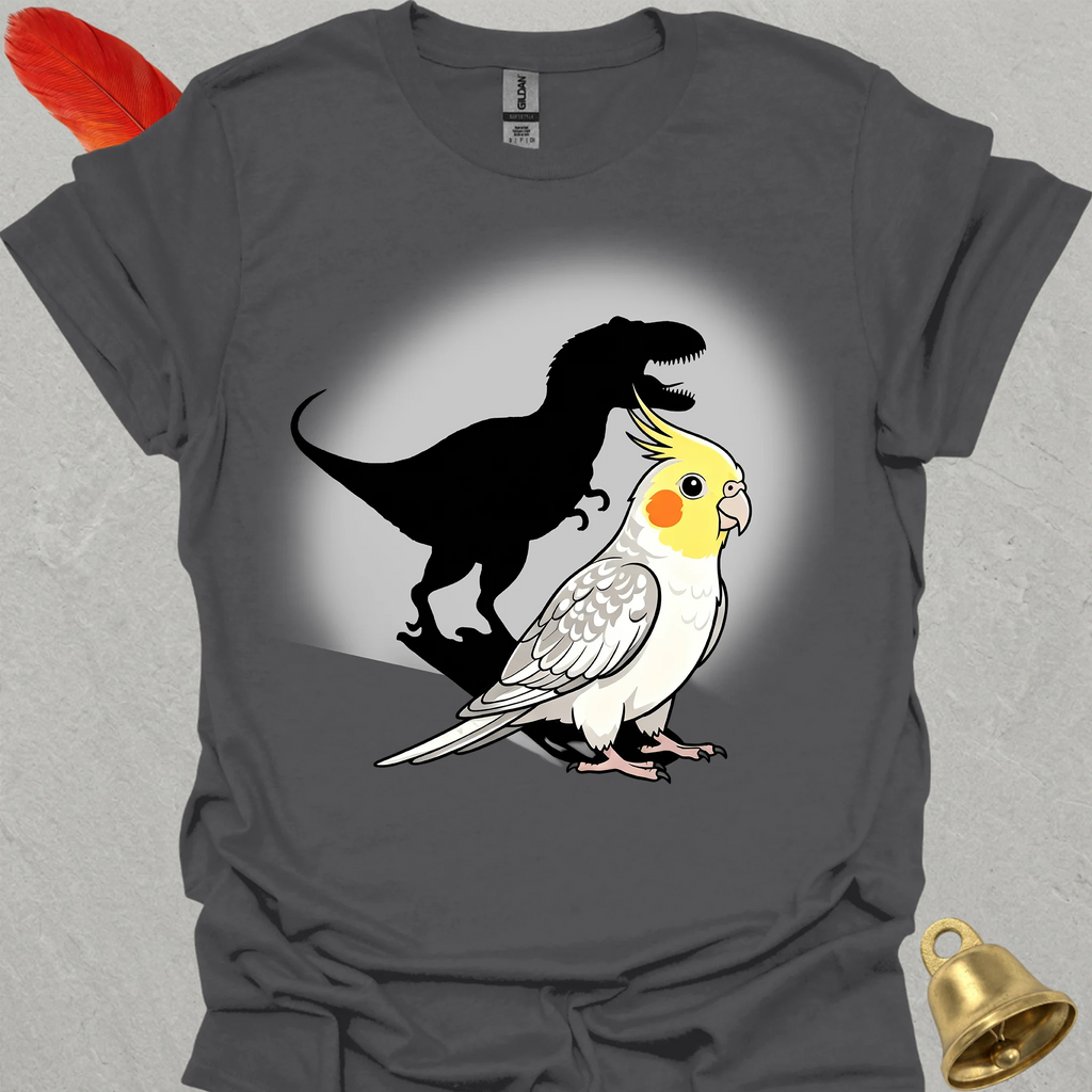 Pearl Cockatiel T-Rex T-Shirt