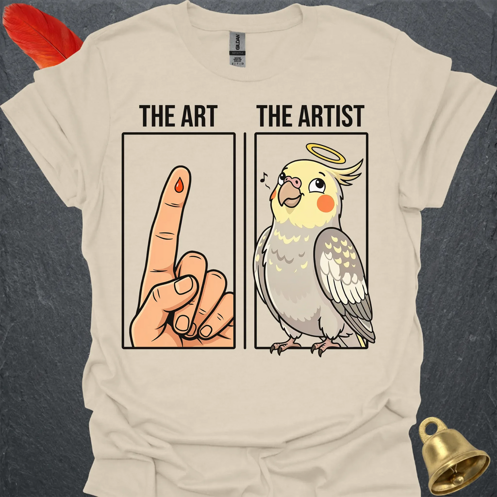 Pearl Cockatiel The Artist T-Shirt