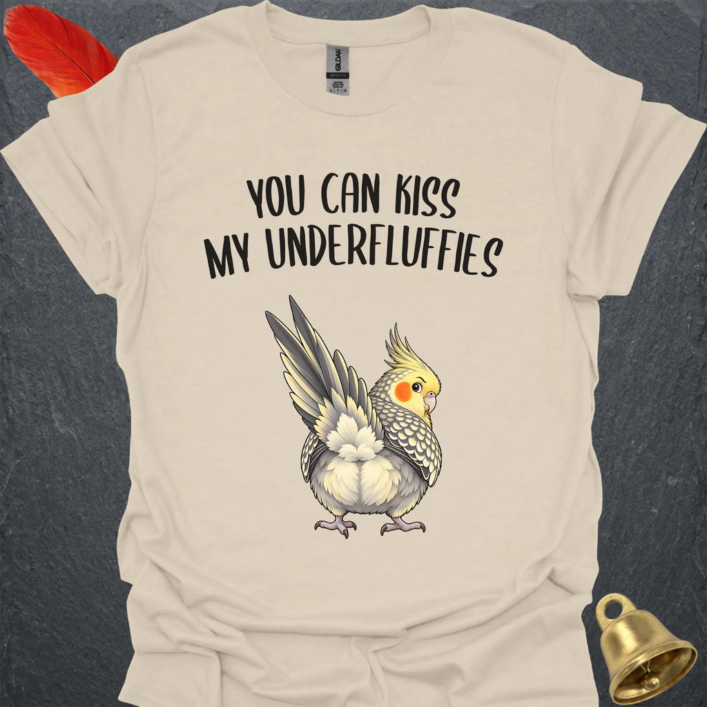 Pearl Cockatiel Underfluffies T-Shirt