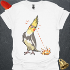 Pied Cockatiel Eye on Prize T-Shirt