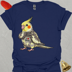 Pied Cockatiel I Love Mom T-Shirt