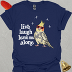 Pied Cockatiel Live Laugh T-Shirt