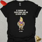 Pied Cockatiel Olympic Pooper T-Shirt