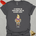Pied Cockatiel Olympic Pooper T-Shirt