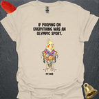 Pied Cockatiel Olympic Pooper T-Shirt