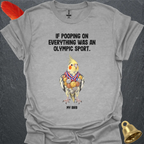 Pied Cockatiel Olympic Pooper T-Shirt