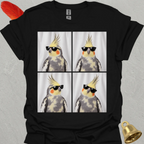 Pied Cockatiel Photobooth T-Shirt