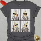 Pied Cockatiel Photobooth T-Shirt