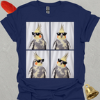 Pied Cockatiel Photobooth T-Shirt