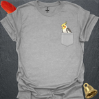 Pied Cockatiel Pocket T-Shirt