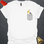 Pied Cockatiel Pocket T-Shirt