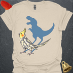 Pied Cockatiel Roar T-Shirt