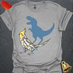 Pied Cockatiel Roar T-Shirt