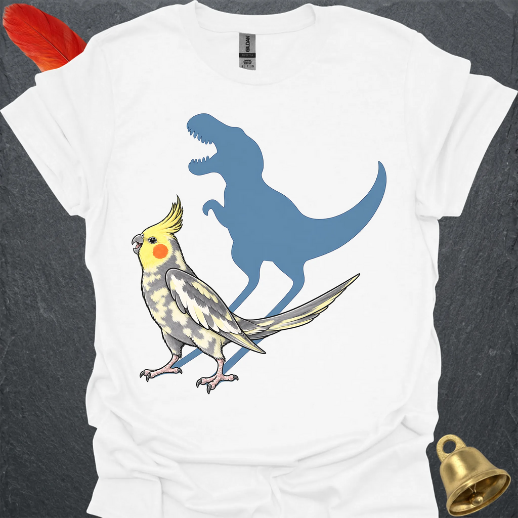 Pied Cockatiel Roar T-Shirt