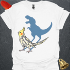 Pied Cockatiel Roar T-Shirt