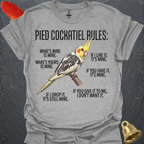 Pied Cockatiel Rules T-Shirt