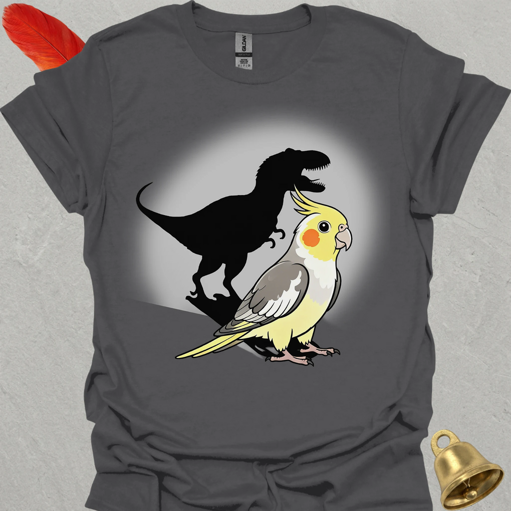 Pied Cockatiel T-Rex T-Shirt