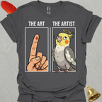Pied Cockatiel The Artist T-Shirt