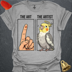 Pied Cockatiel The Artist T-Shirt