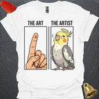 Pied Cockatiel The Artist T-Shirt
