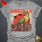 Pineapple Green Cheek Conure Birdzilla T-Shirt
