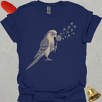 Pineapple Green Cheek Conure Blowing Wishes T-Shirt