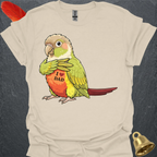 Pineapple Green Cheek Conure I Love Dad T-Shirt