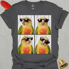 Pineapple Green Cheek Conure Photobooth T-Shirt