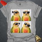 Pineapple Green Cheek Conure Photobooth T-Shirt
