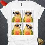 Pineapple Green Cheek Conure Photobooth T-Shirt