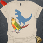 Pineapple Green Cheek Conure Roar T-Shirt