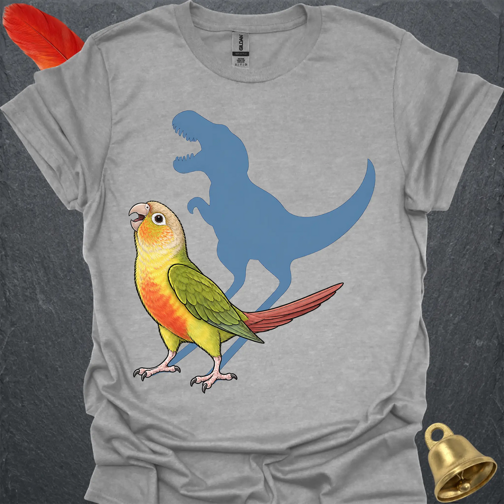 Pineapple Green Cheek Conure Roar T-Shirt