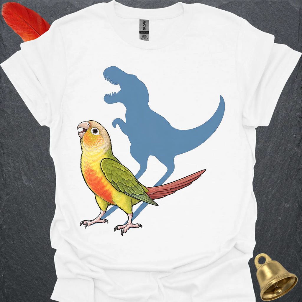 Pineapple Green Cheek Conure Roar T-Shirt