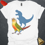 Pineapple Green Cheek Conure Roar T-Shirt