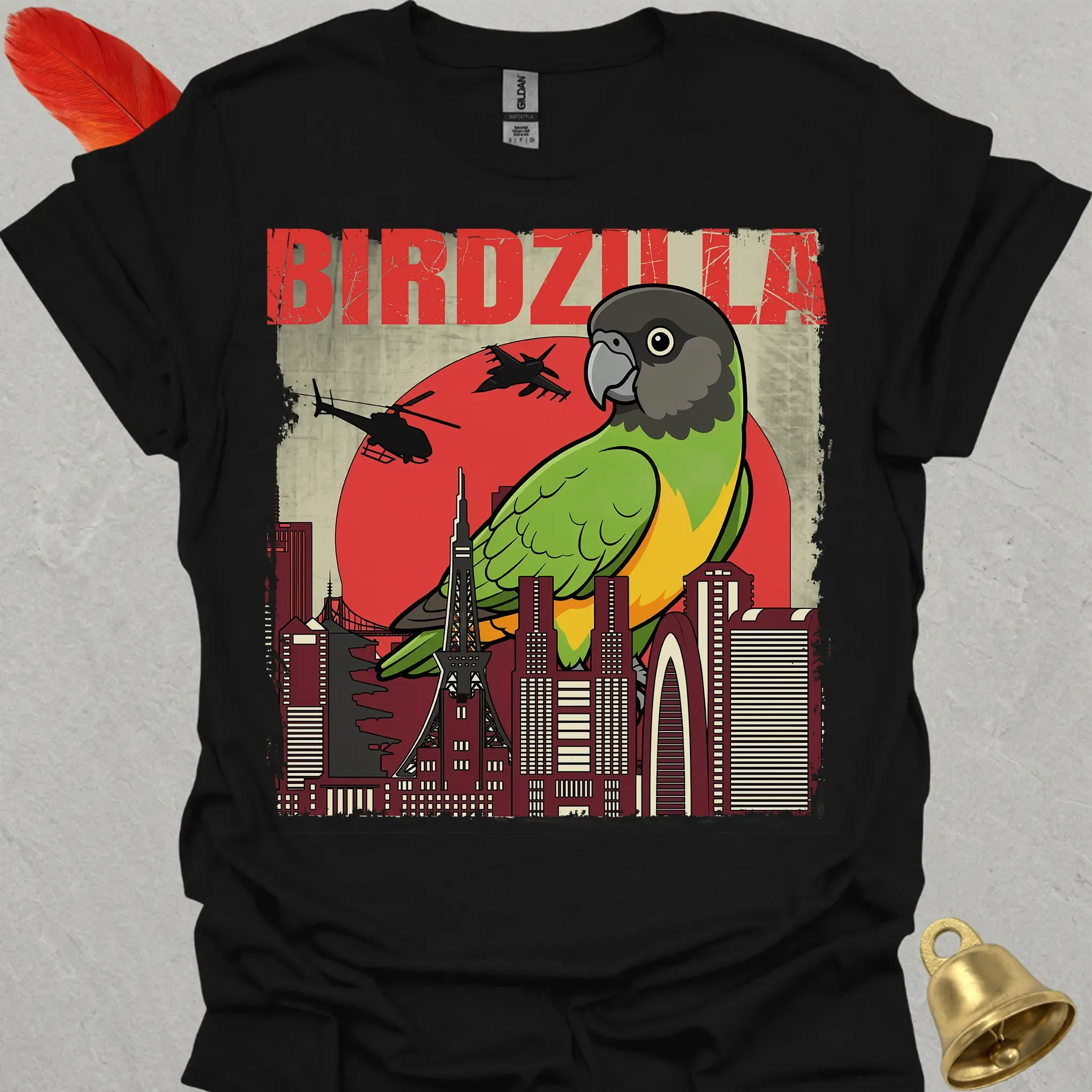 Senegal Parrot Birdzilla T-Shirt