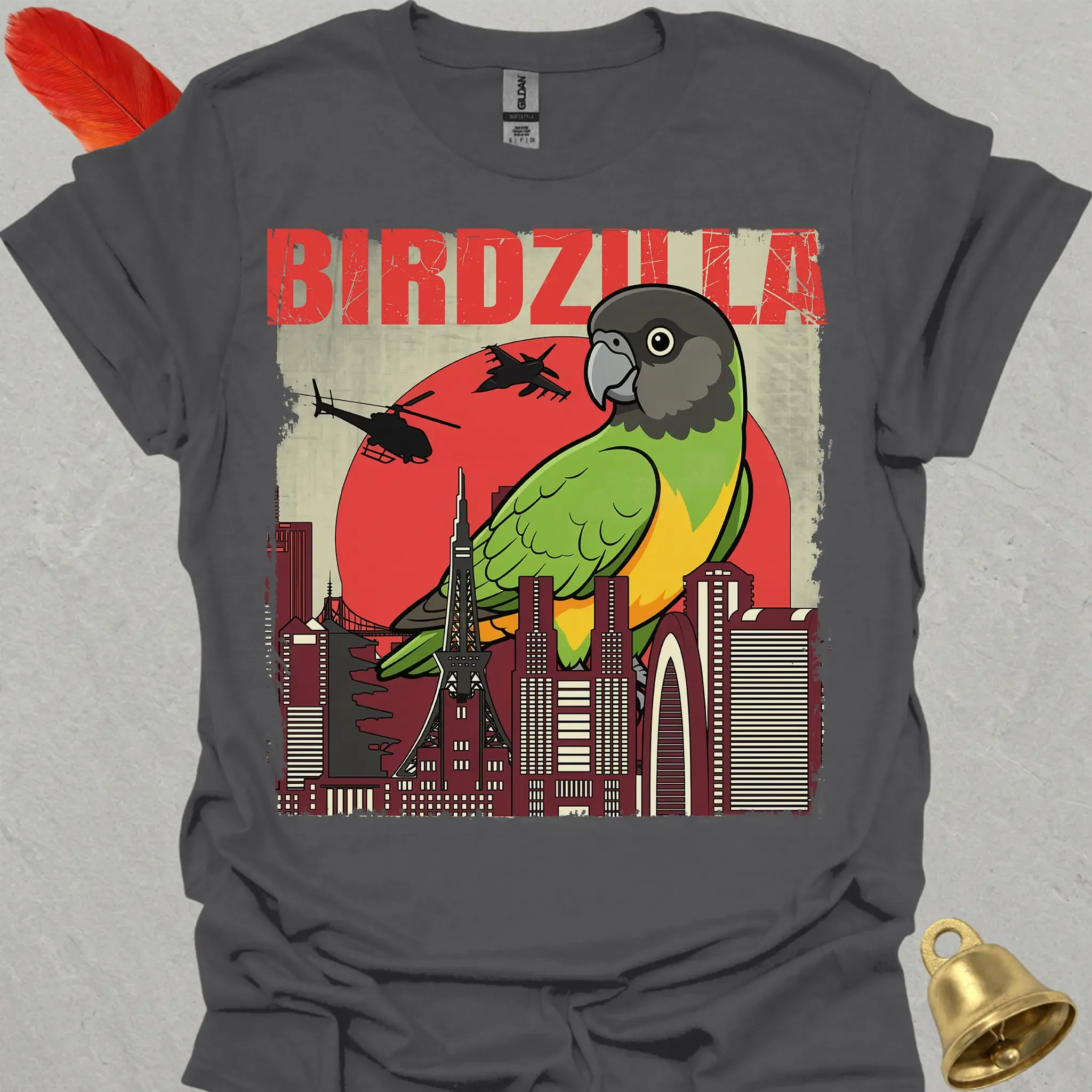 Senegal Parrot Birdzilla T-Shirt