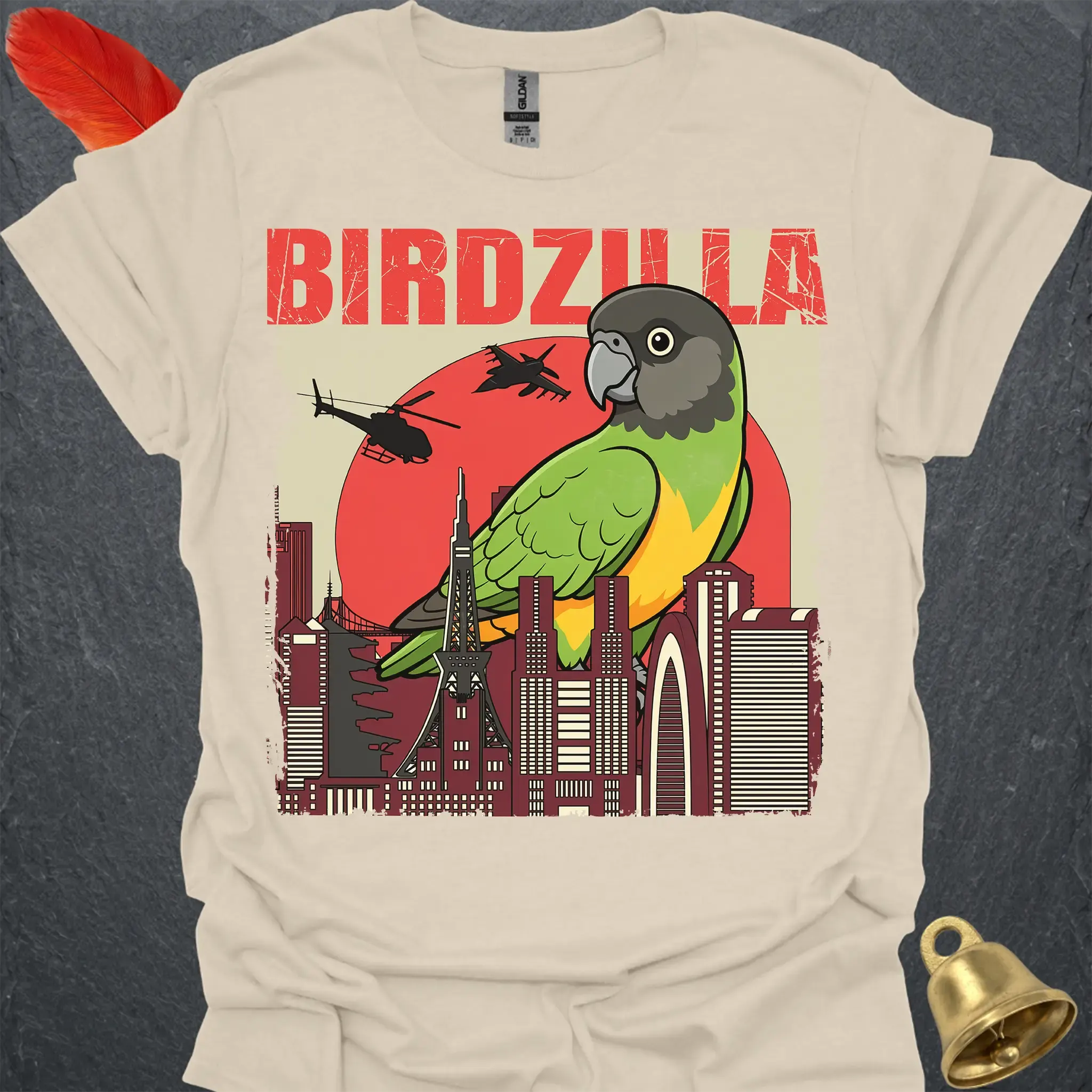 Senegal Parrot Birdzilla T-Shirt