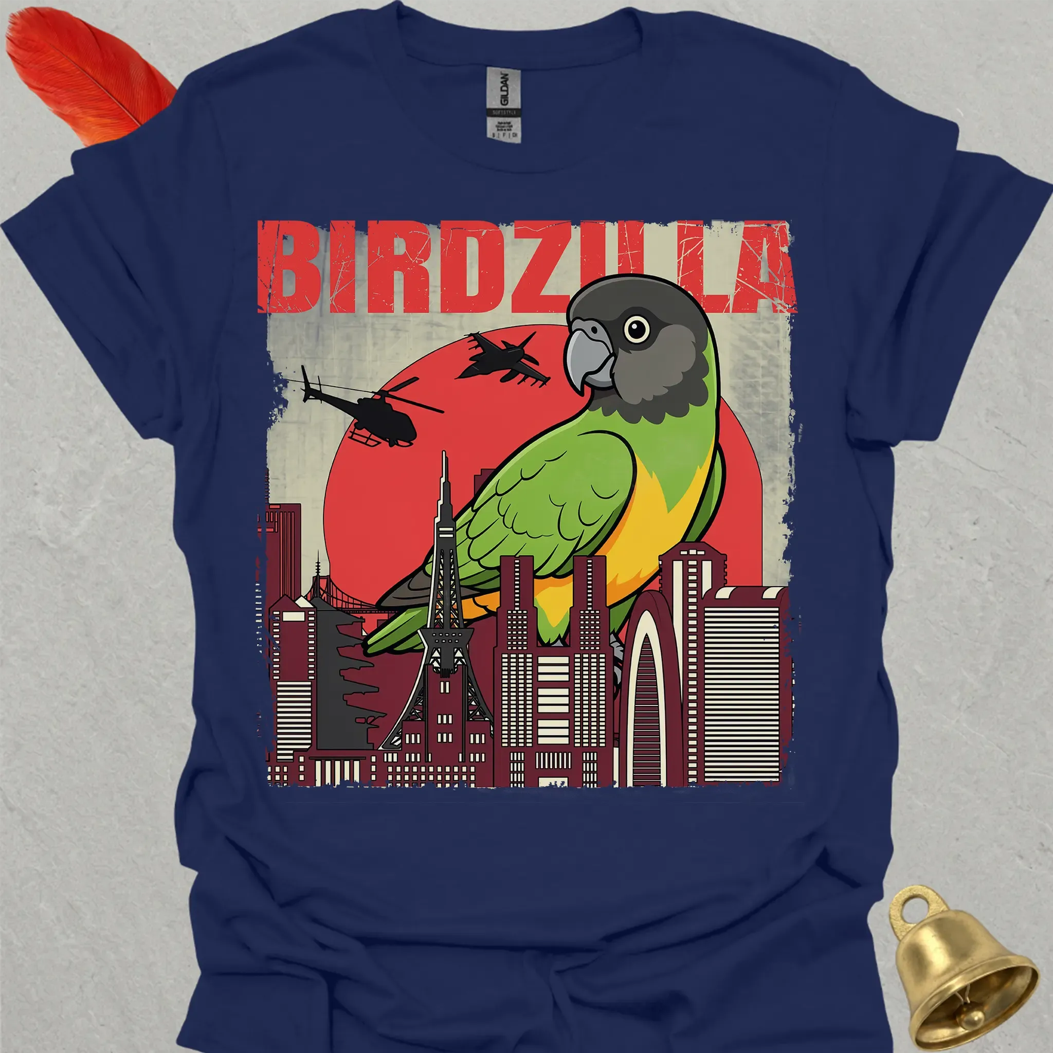 Senegal Parrot Birdzilla T-Shirt