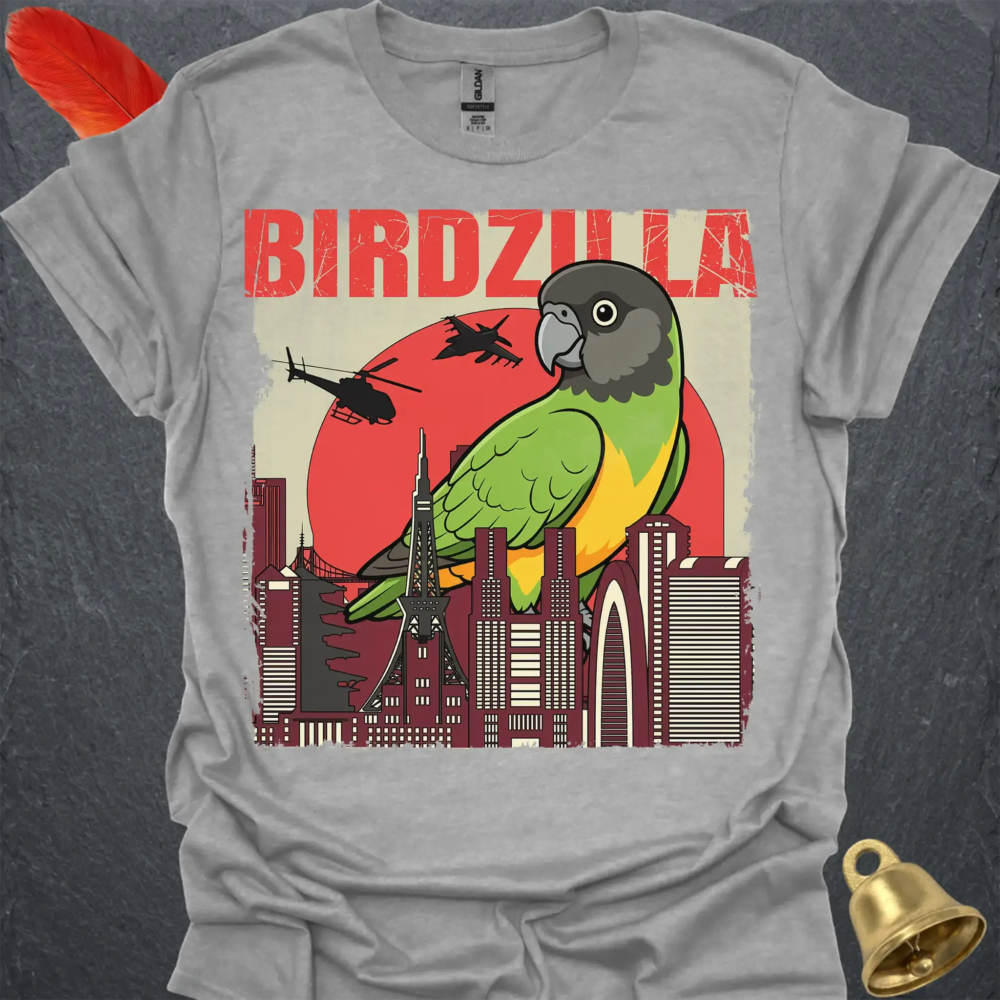 Senegal Parrot Birdzilla T-Shirt