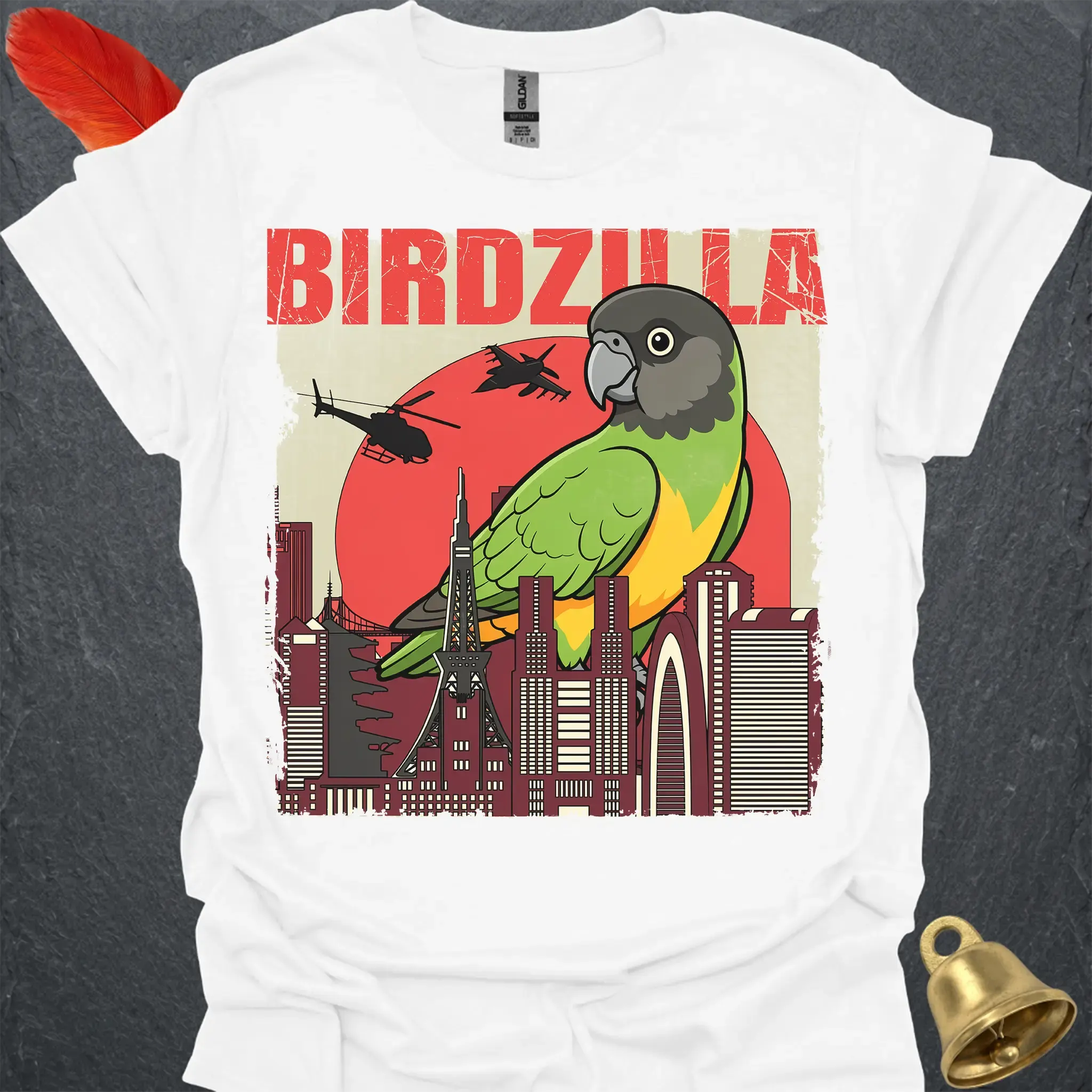 Senegal Parrot Birdzilla T-Shirt
