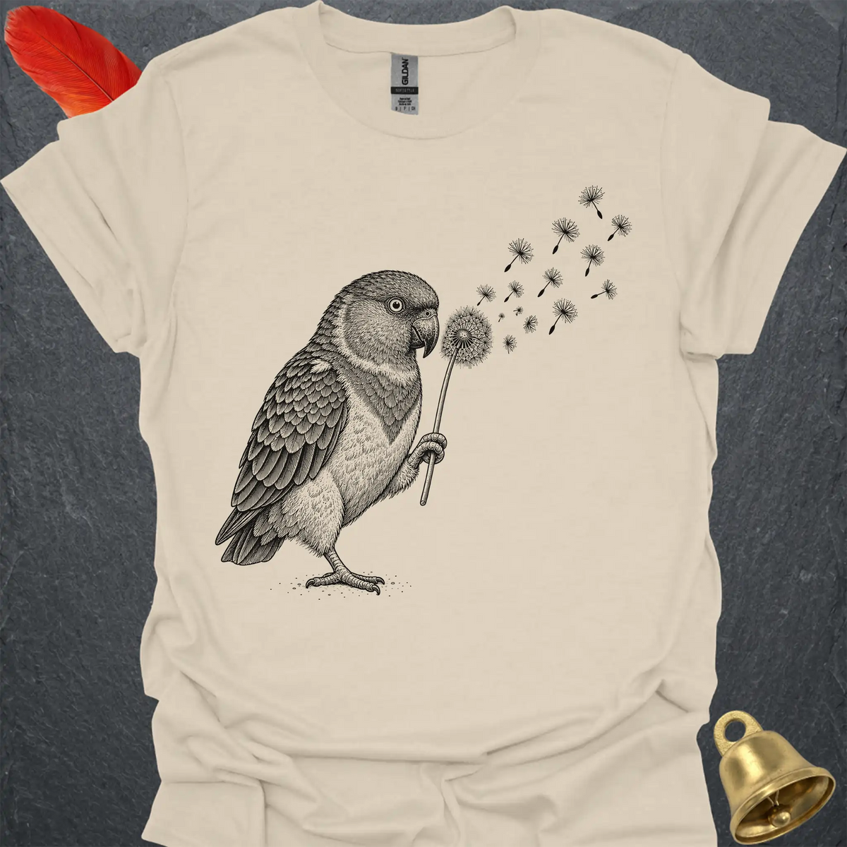 Senegal Parrot Blowing Wishes T-Shirt