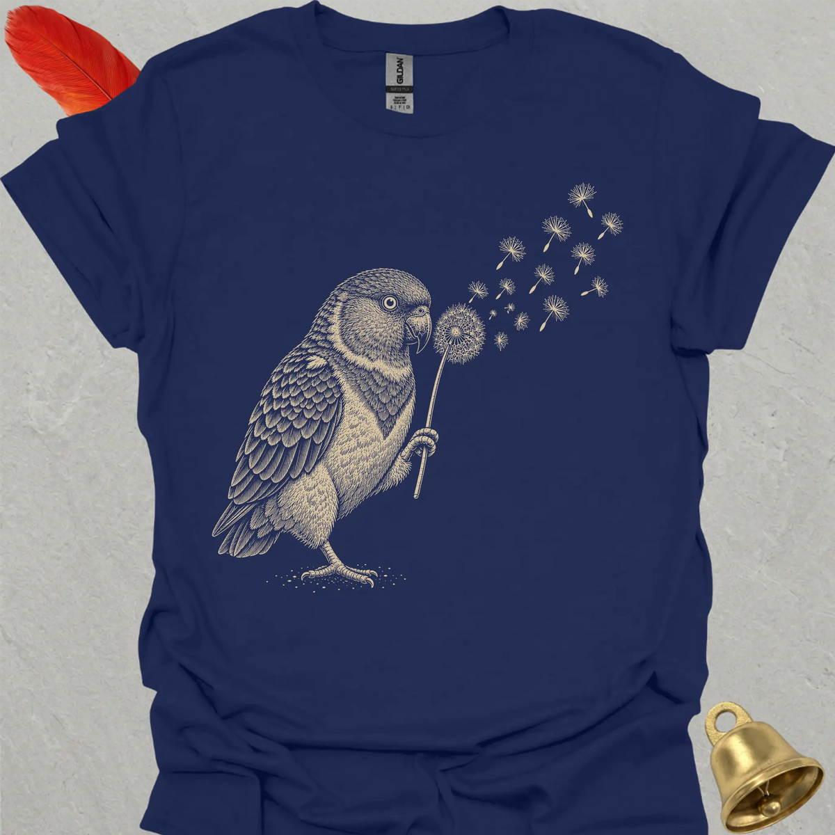 Senegal Parrot Blowing Wishes T-Shirt