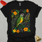 Senegal Parrot Boho Flower T-Shirt